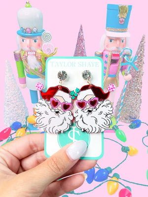 Taylor Shaye Santa at the Disco - Red Mirror