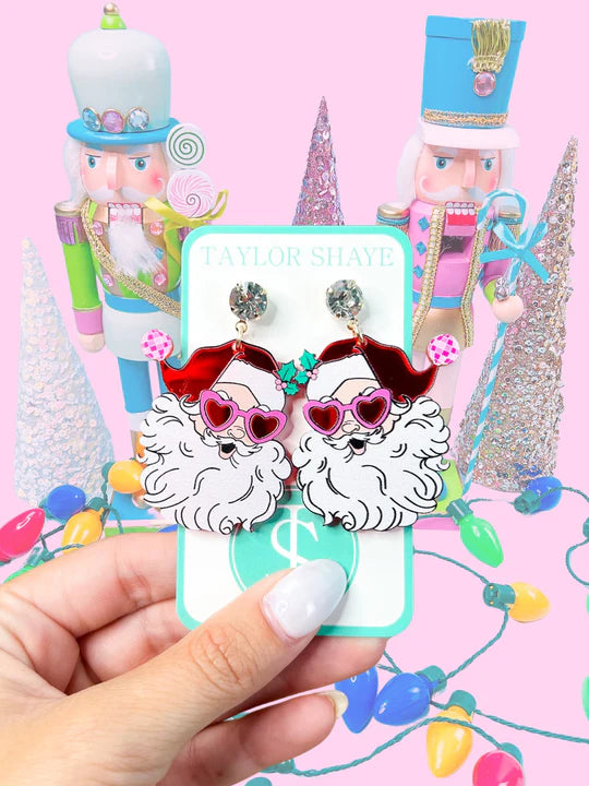 Taylor Shaye Santa at the Disco - Red Mirror