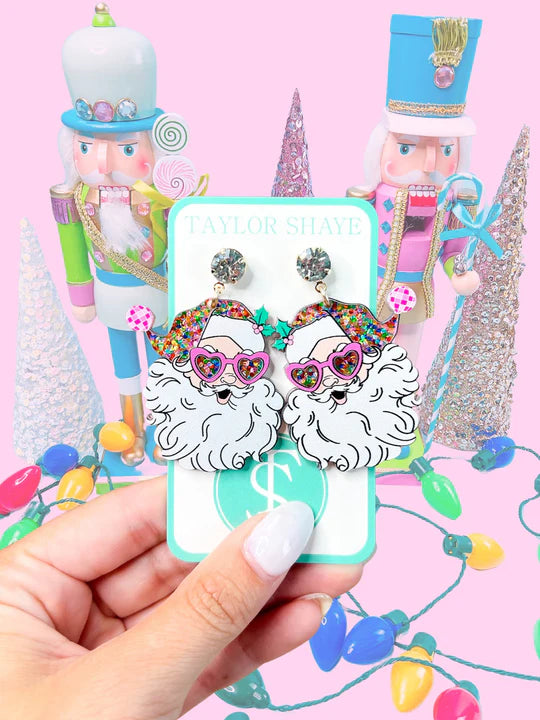 Taylor Shaye Santa at the Disco - Rainbow Confetti