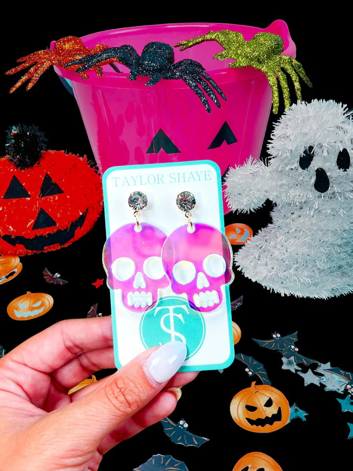 Taylor Shaye Skully Drops - Iridescent