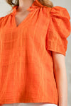 Orange THML blouse