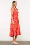 THML Orange Tropics Midi FINAL SALE