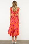 THML Orange Tropics Midi FINAL SALE