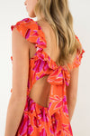 THML Orange Tropics Midi FINAL SALE
