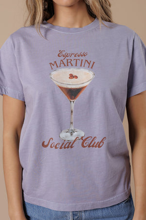 Expresso Martini Social Club Tee