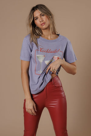 But First Cocktails Tee