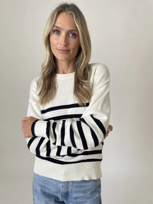 Carleigh Stripe Sweater