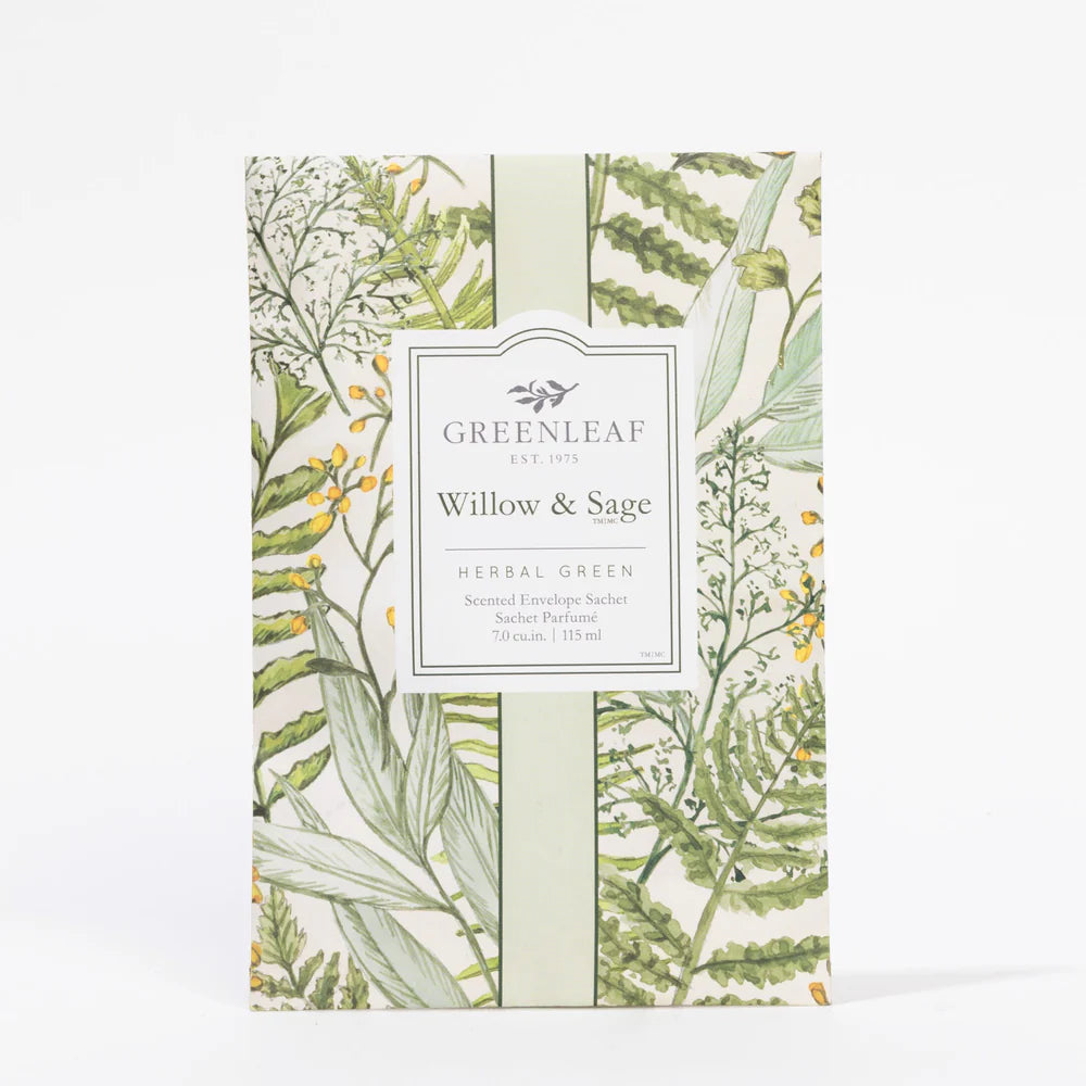 Greenleaf Willow and Sage Sachet