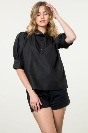 THML Collared button up blouse