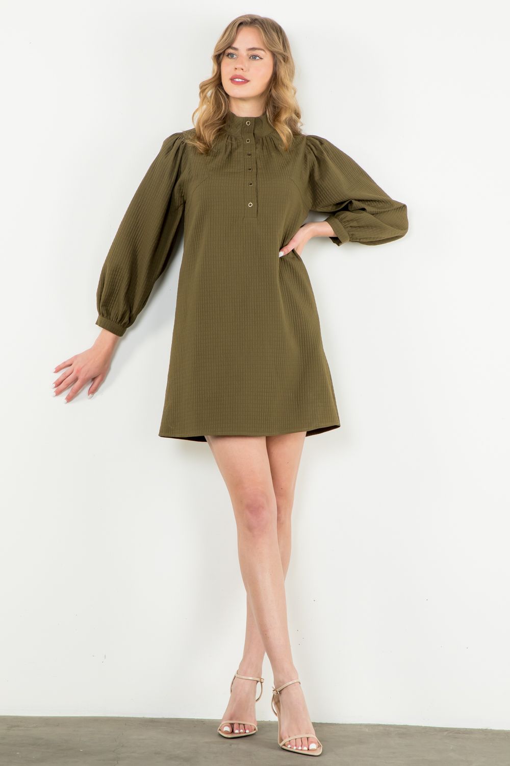 THML Classic Button up dress