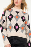 THML Argyle Sweater