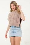 THML Poncho style sweater top