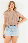 THML Poncho style sweater top