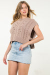 THML Poncho style sweater top