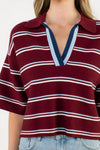 THML Vintage Stripe Pullover Top