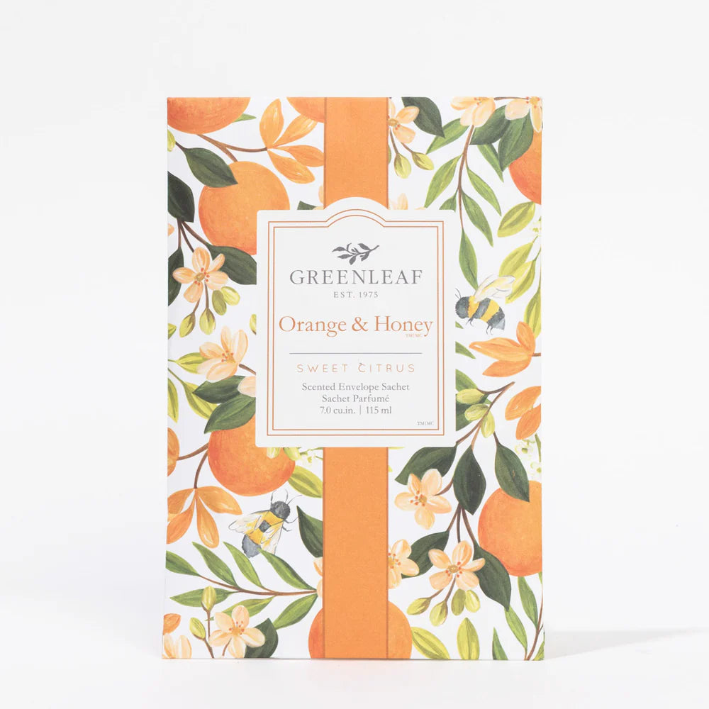 Greenleaf Orange & Honey Sachet