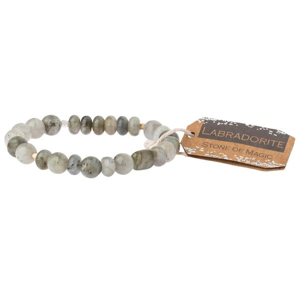 Labradorite Stone Bracelet - Stone of Magic