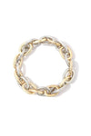 Chain link stretch bracelet