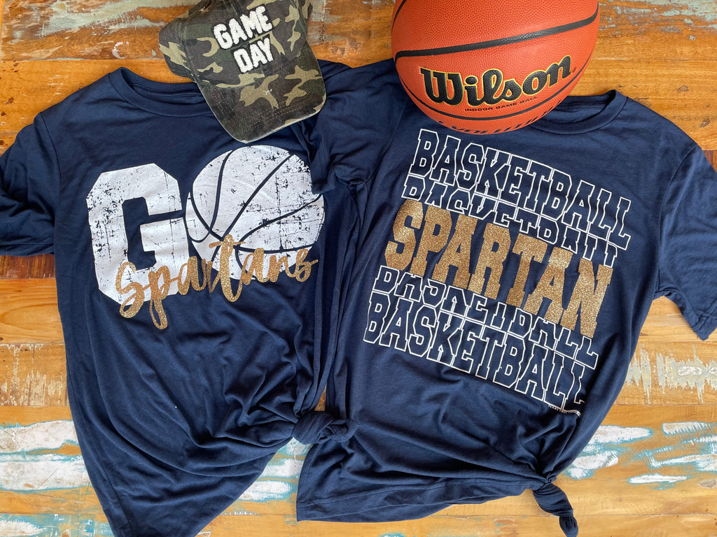 Spartan Basketball Tee