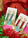 Holiday rectangle stick hoops