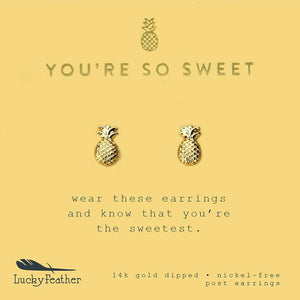 You're so sweet earrings