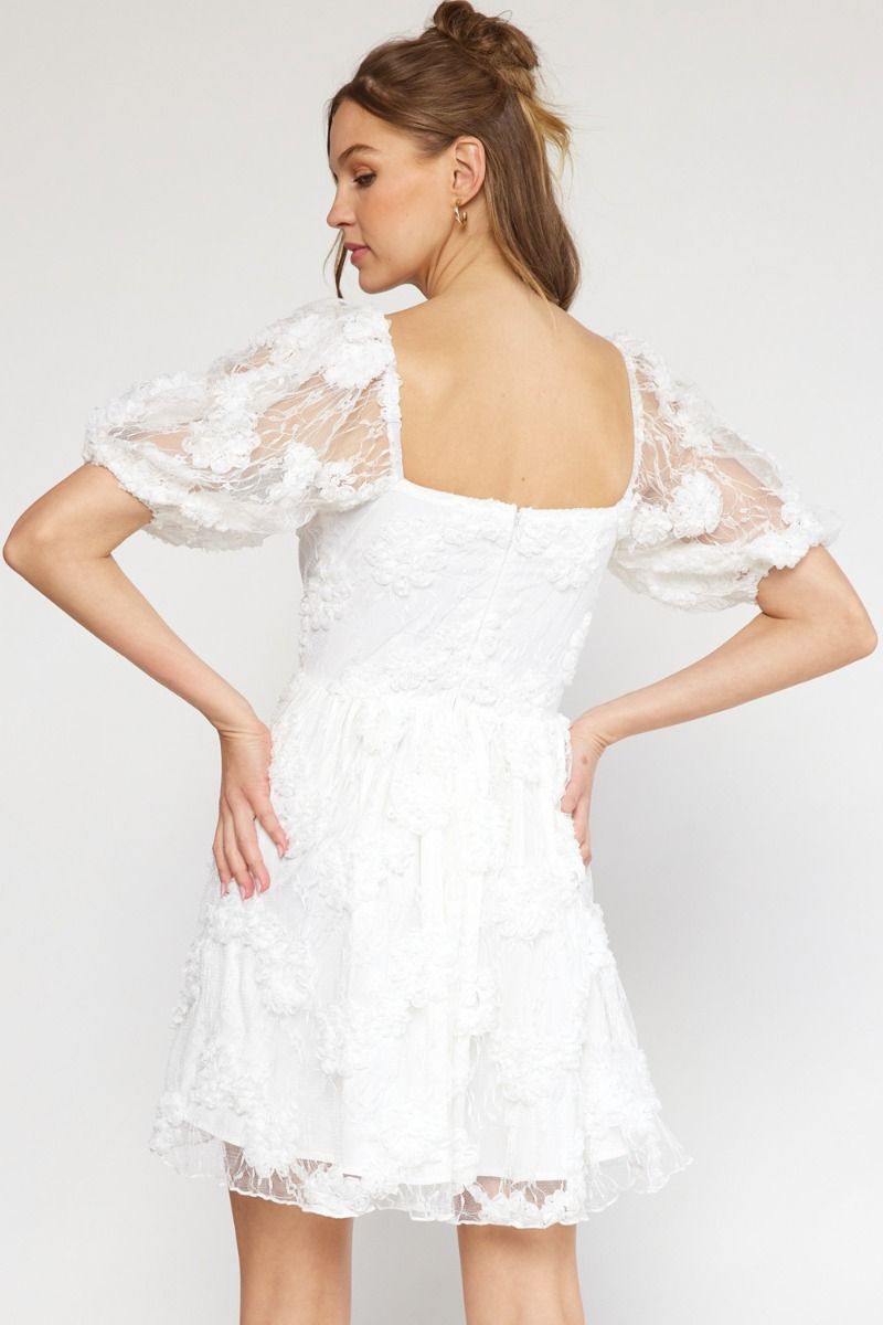 chinese dress ladies Palm Springs Lace Overlay Maxi Dress White